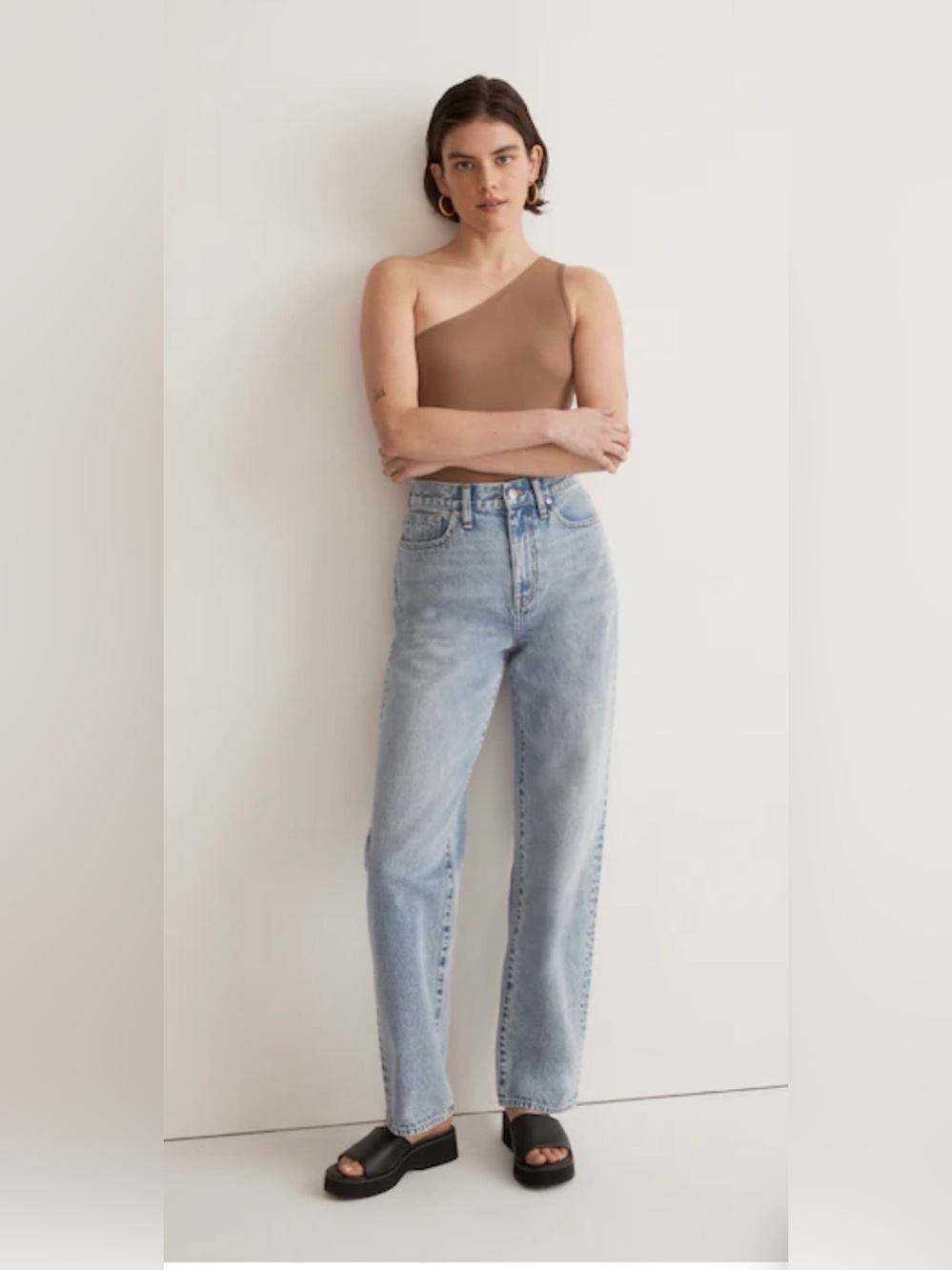 Madewell Low-Rise Baggy Straight Jean Olivera Wash Women’s Size 29